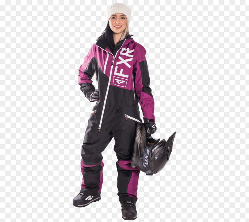 Black/Fuchsia 12 JacketReel Girls Fish Onesie Hoodie Clothing FXR Squadron Monosuit PNG