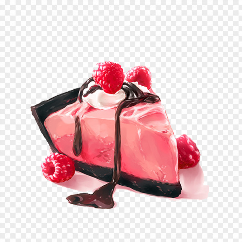 Cake Ice Cream Cupcake Strawberry Swiss Roll Pie PNG