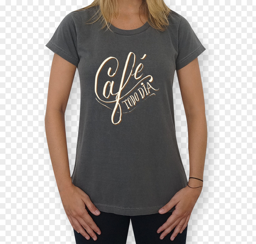 Hand Grinding Coffee T-shirt San Junipero Cotton Shoulder Strap Zipper PNG