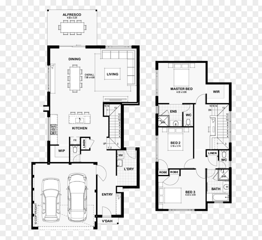 House Floor Plan Ben Trager Homes PNG