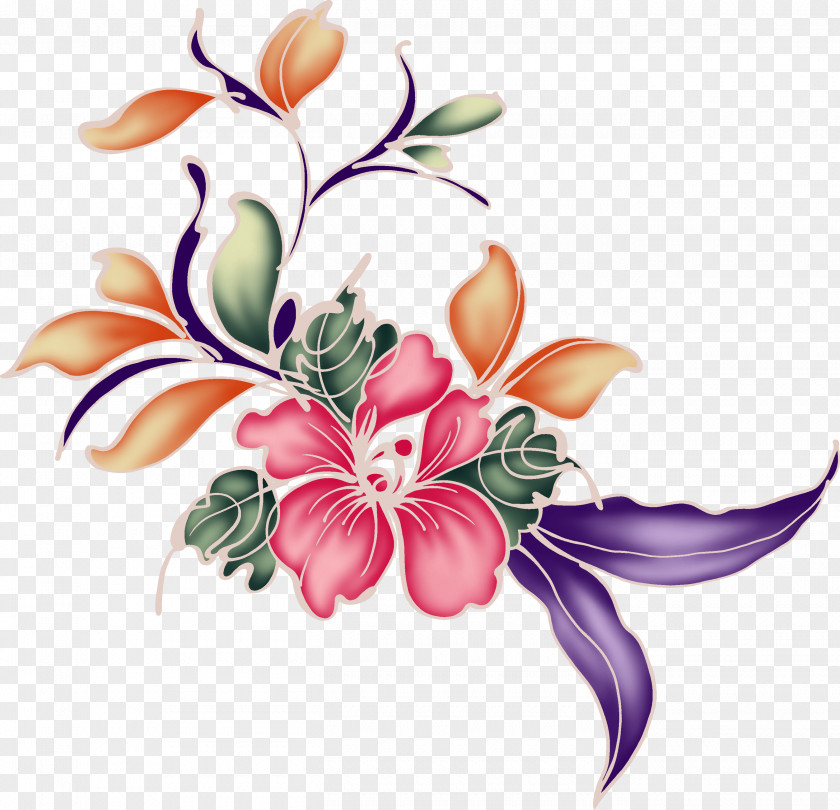 Modern Flower PNG