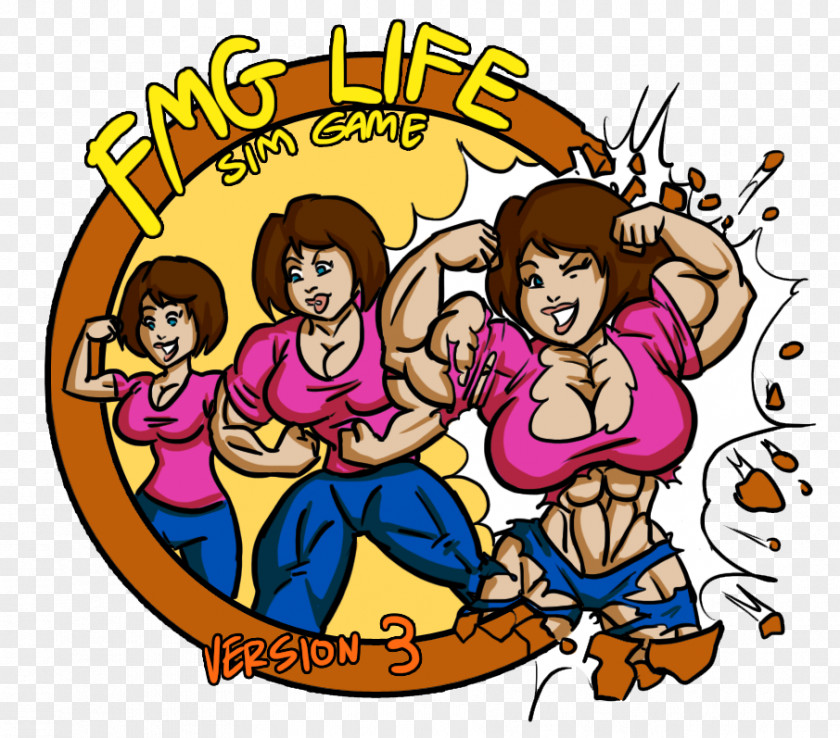 Woman Muscle DeviantArt Cartoon Female PNG