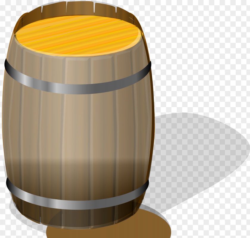 Wooden Barrel Drawing Clip Art PNG