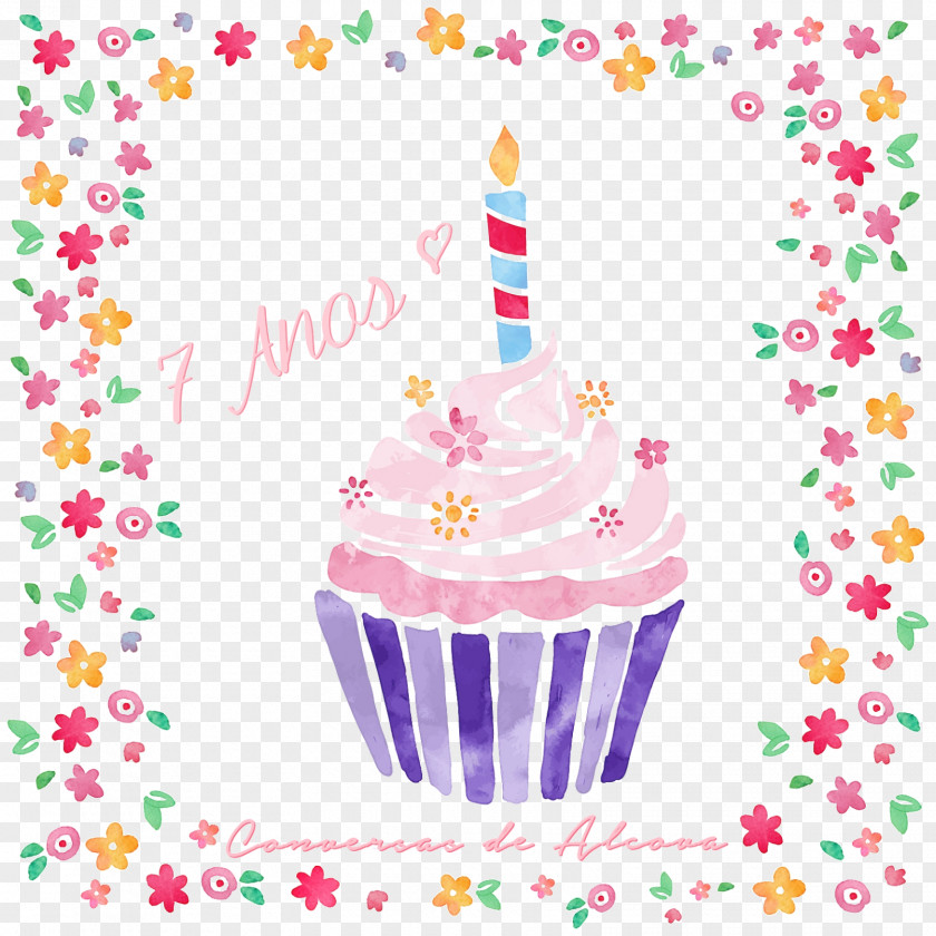 Birthday Cupcake Muffin Torte Wedding Invitation PNG