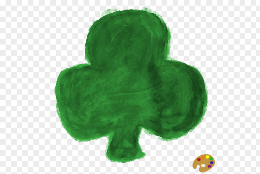 Clover Painted Shamrock PNG