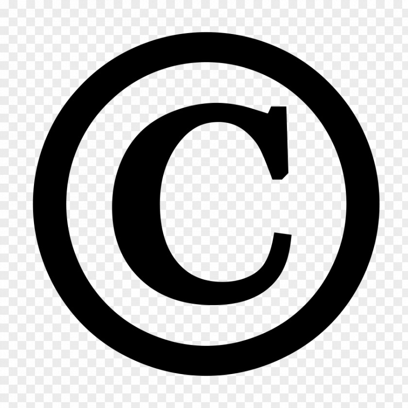 Copyright All Rights Reserved Symbol Registered Trademark PNG