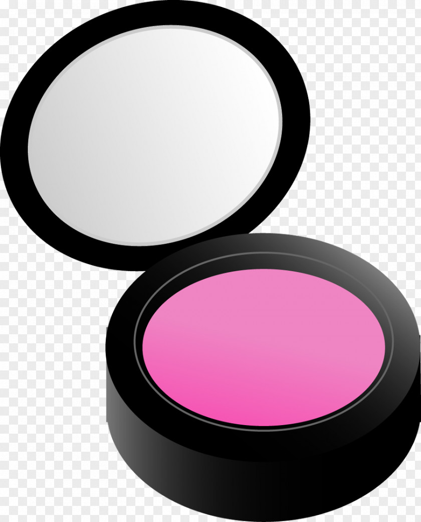 Cosmetics Rouge Compact Face Powder Clip Art PNG