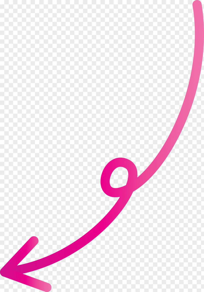 Curved Arrow PNG