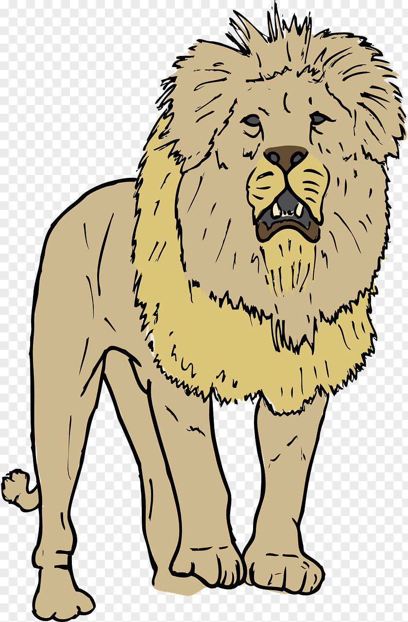 Lion Roar Clip Art PNG