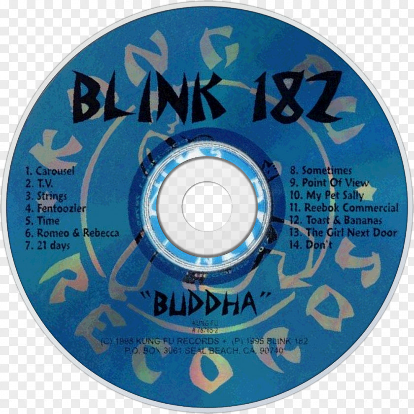 Blink 182 Compact Disc PNG