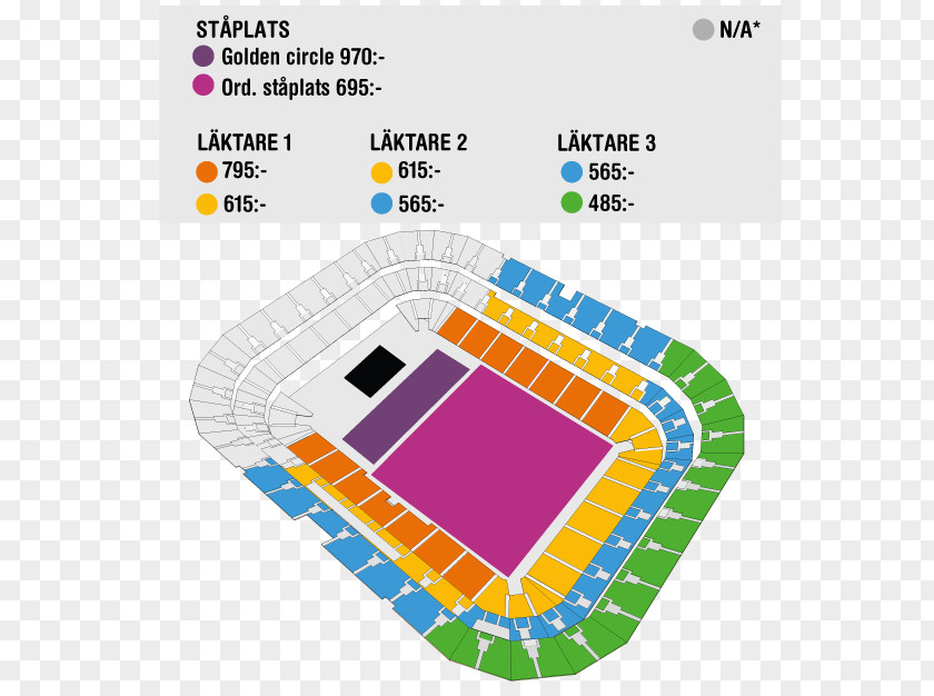 Coldplay Friends Arena Sports Venue Concert Seating Assignment PNG