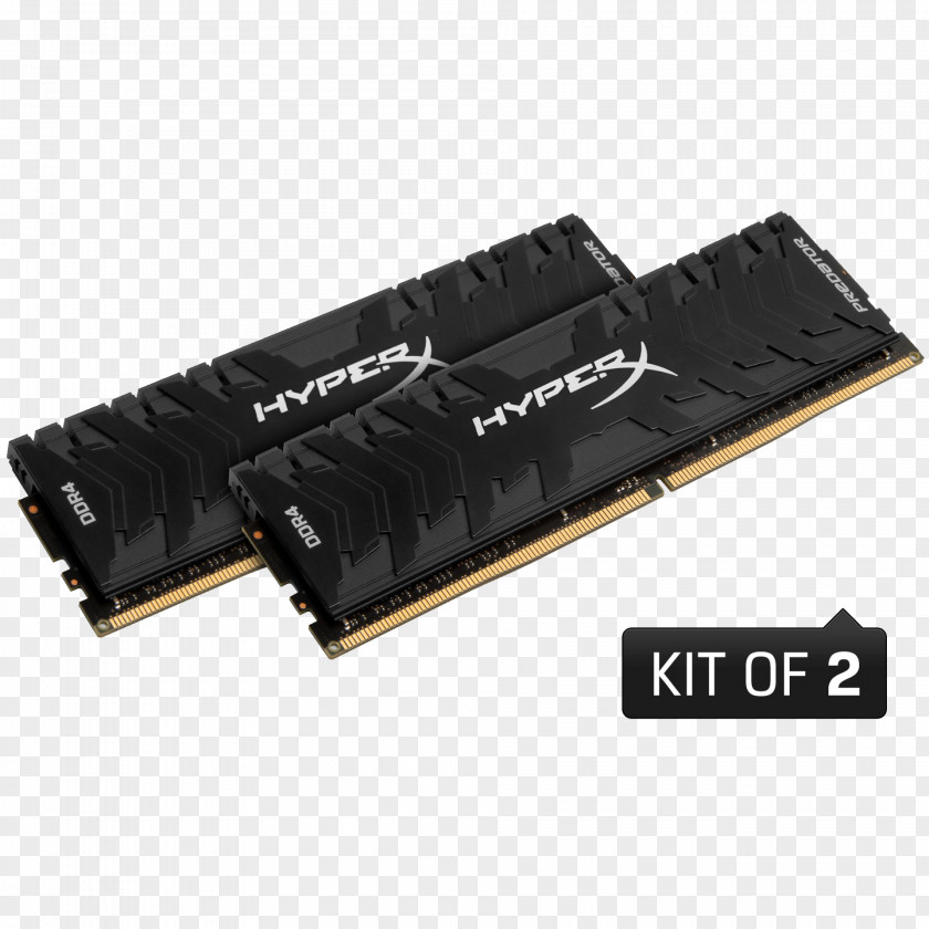 DDR4 SDRAM Computer Data Storage Kingston Technology DIMM PNG