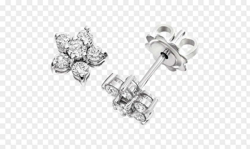 Diamond Earring Brilliant Gold Jewellery PNG