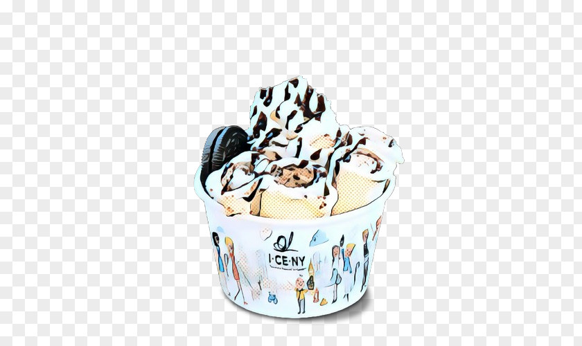 Frozen Yogurt Vanilla Food Cartoon PNG