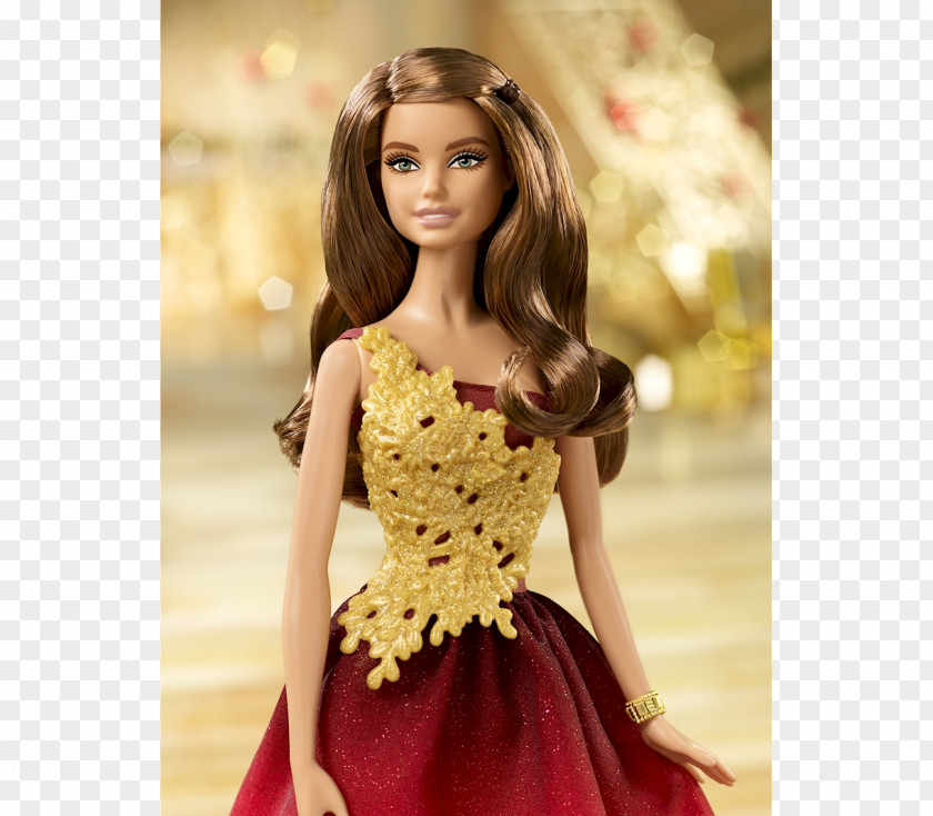 Barbie Doll Teresa 2016 Holiday Toy PNG