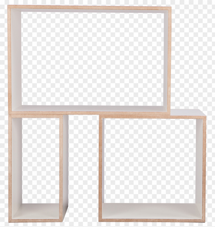 Laminated Wood Boards Shelving NORDIFRA Cubes Modular Units 3-Piece Set Rectangle Box Shelf PNG