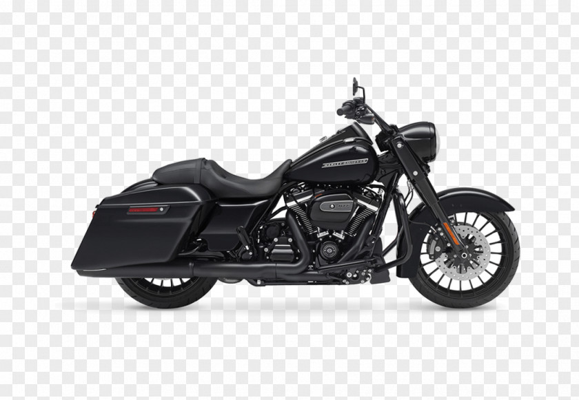 Motorcycle Harley-Davidson Road King Milwaukee-Eight Engine Cruiser PNG