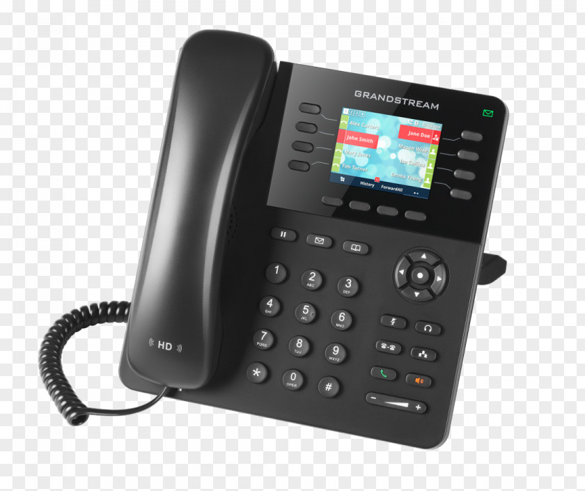 Phone VoIP Grandstream Networks Telephone Call Session Initiation Protocol PNG