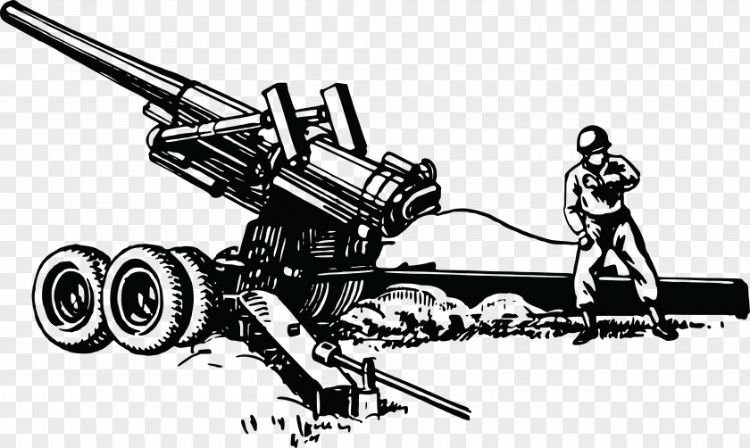 Artillery Howitzer Clip Art PNG