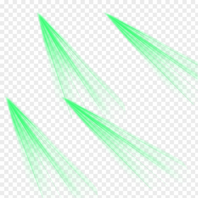 Nightclub Lights Triangle Point Green Pattern PNG