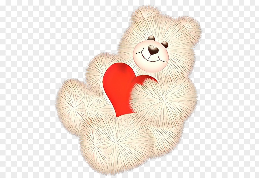 Plush Heart Teddy Bear PNG