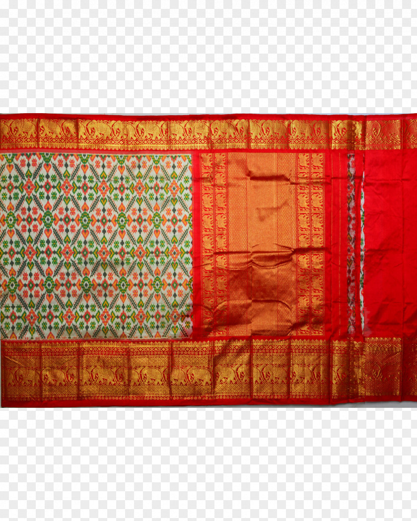 Saree Border Pochampally Kanchipuram Bhoodan Ikat Sari PNG