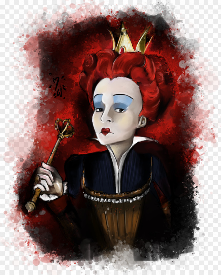 Watercolor Queen Character Fiction PNG