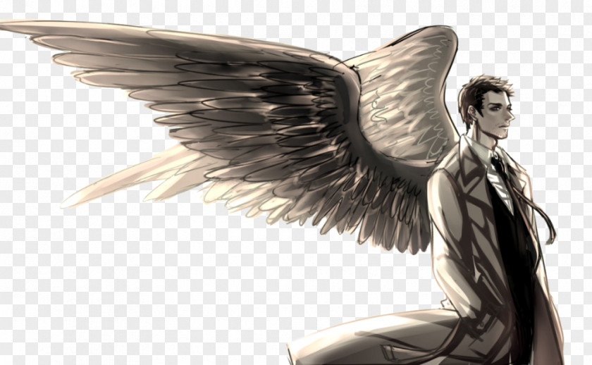 Angel Castiel Desktop Wallpaper Image Handheld Devices PNG