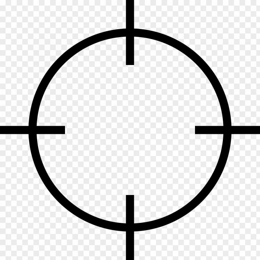 Sights Shooting Target Symbol PNG