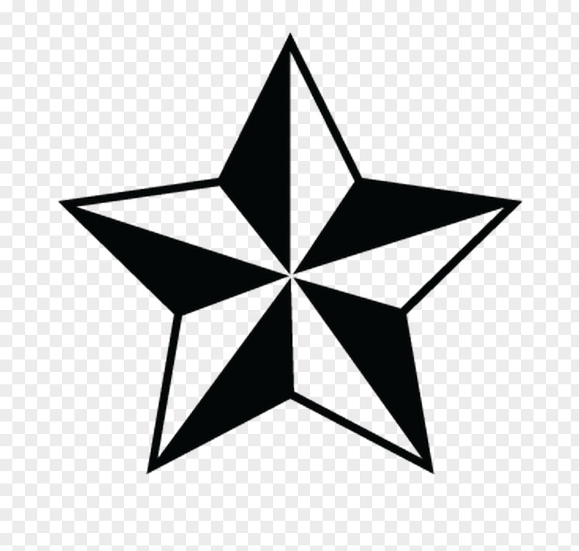 Sterne Clipart Nautical Star Old School (tattoo) Sailor Tattoos Clip Art PNG