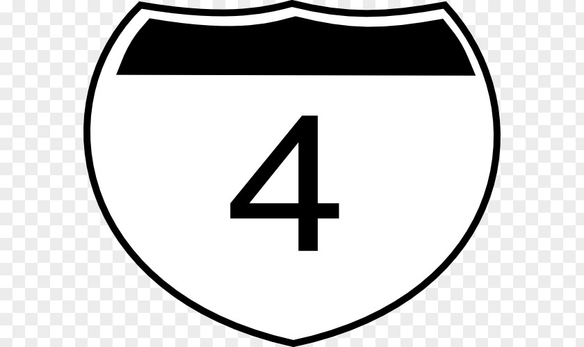 Symbol Interstate 40 In North Carolina 75 US Highway System PNG