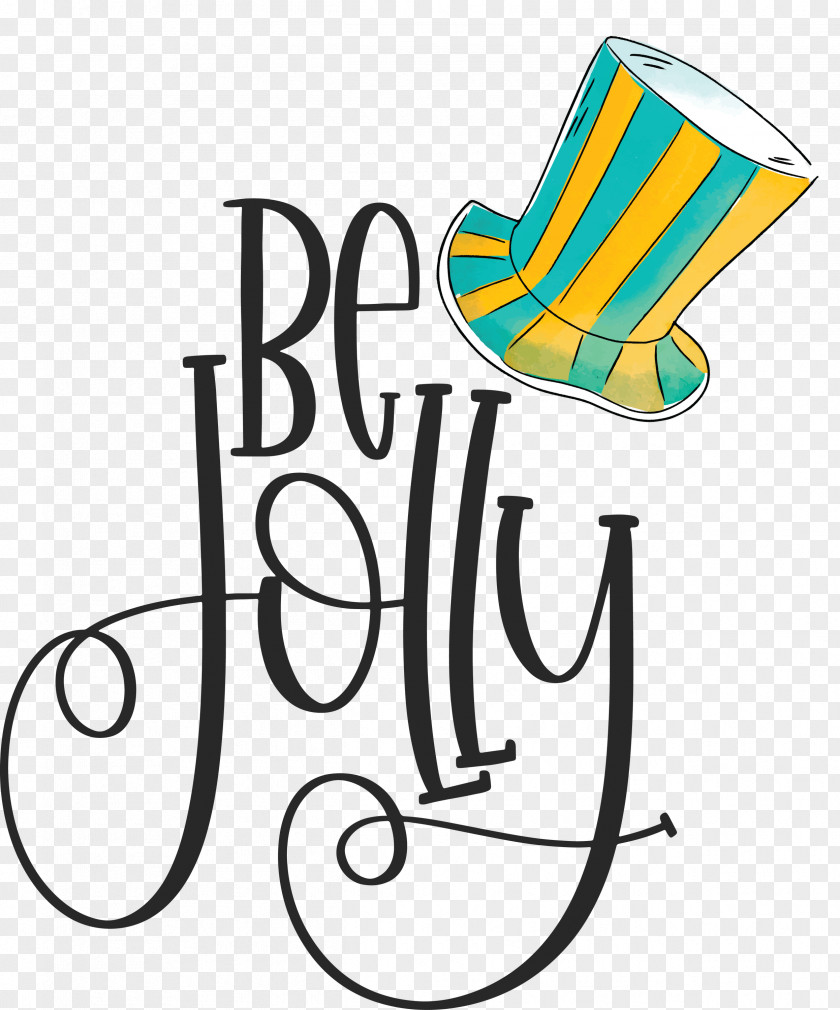 Be Jolly Christmas New Year PNG