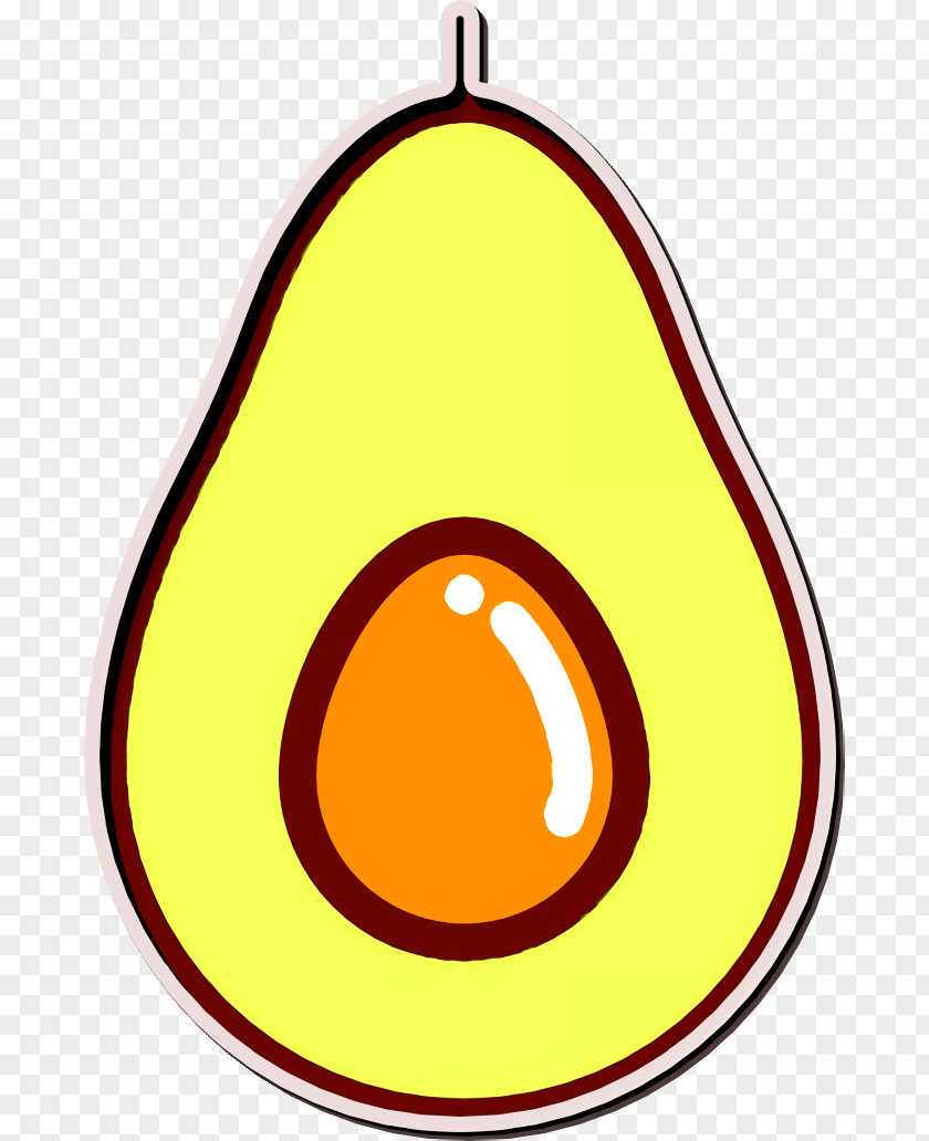 Food Icon Avocado PNG