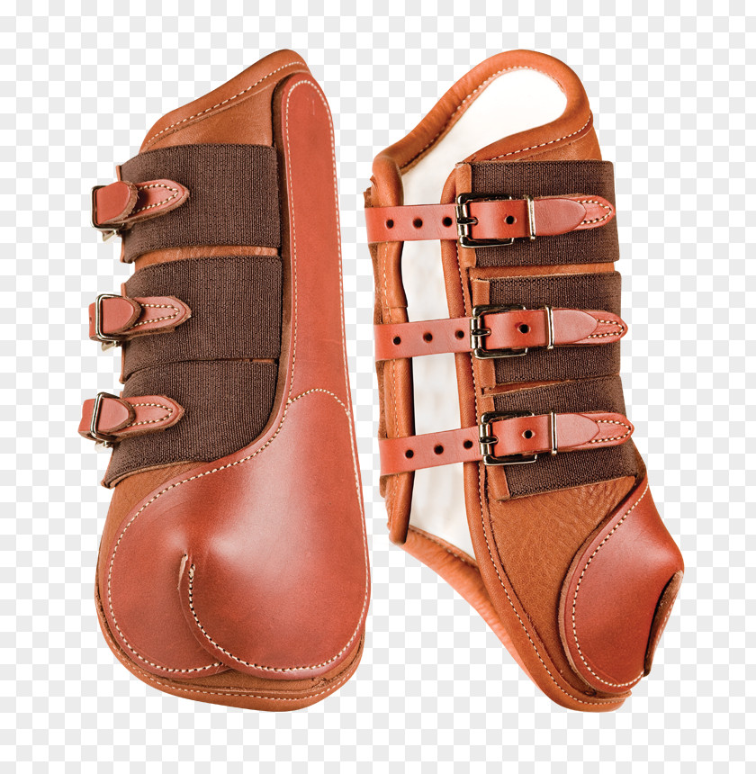 Horse Leather Splint Boots Equestrian PNG