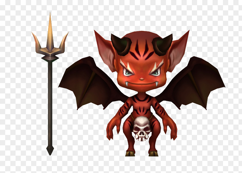 Little Devil Low Poly CGTrader 3D Computer Graphics Virtual Reality Modeling PNG