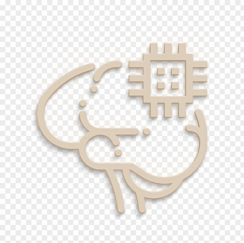 Logo Metal Artificial Icon Brain Computer PNG