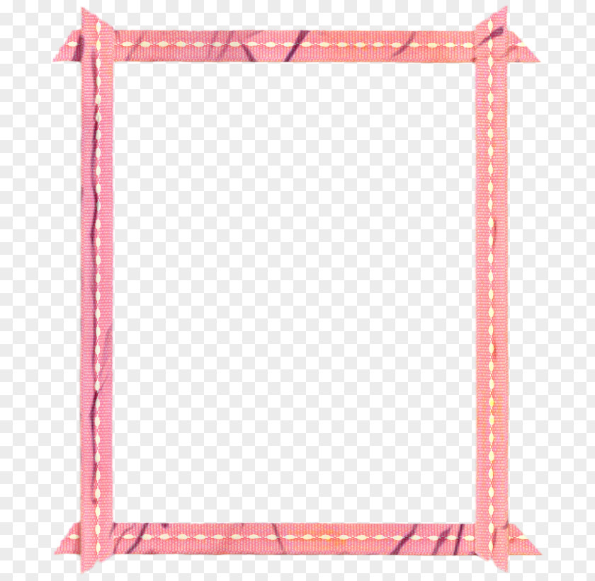 Rectangle Picture Frame Background Pink PNG