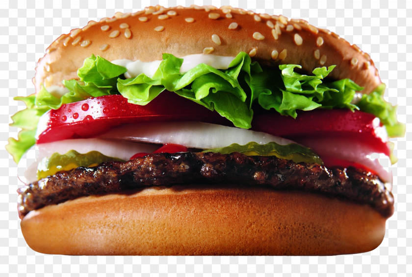 Burger PNG Transparent Images Whopper Hamburger Fast Food French Fries McDonald's Quarter Pounder PNG