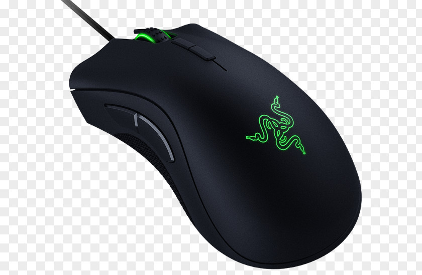 Computer Mouse Keyboard Razer DeathAdder Elite Inc. Color PNG