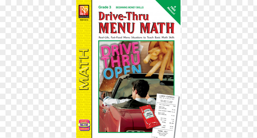 Drive Thru Addition & Subtraction Mathematics Visual Math Basic PNG