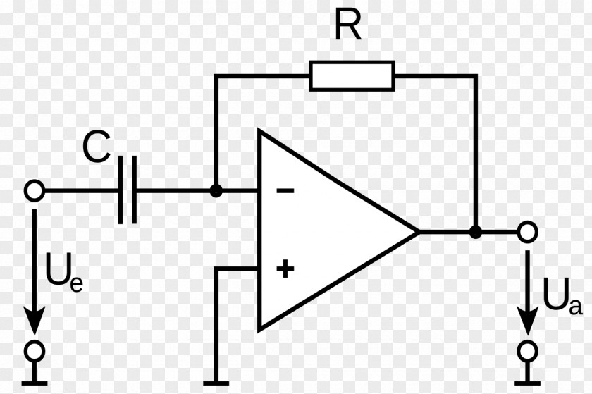 Electrical Circuits Operational Amplifier Integrator Electronic Circuit Electronics PNG