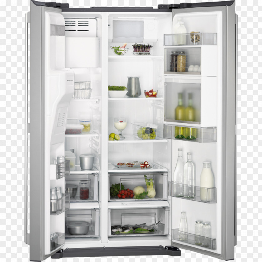 Refrigerator AEG S66090XNS1 Freezers S75628SK PNG