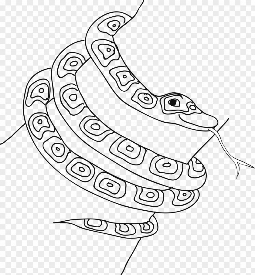 Snake Ausmalbild Coloring Book Animal Notechis PNG
