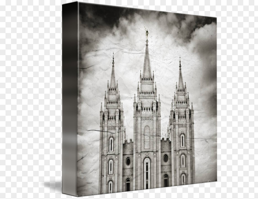 Temple Drawing Pictures Salt Lake Spire Steeple Latter Day Saints Art PNG