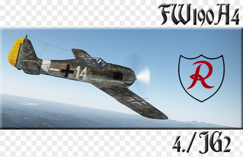 War Thunder Focke-Wulf Fw 190 Aviation Airplane Air Force Propeller PNG