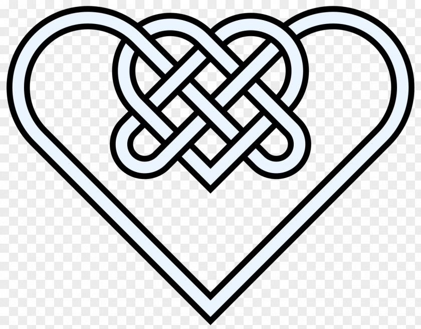 Knot Celtic Celts True Lover's Heart Clip Art PNG