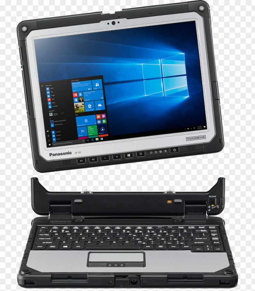 Laptop Panasonic CF-33 Toughbook 12.0-inch Semi-Rugged 2-in-1 PC 2.6ghz I5-7300U 12