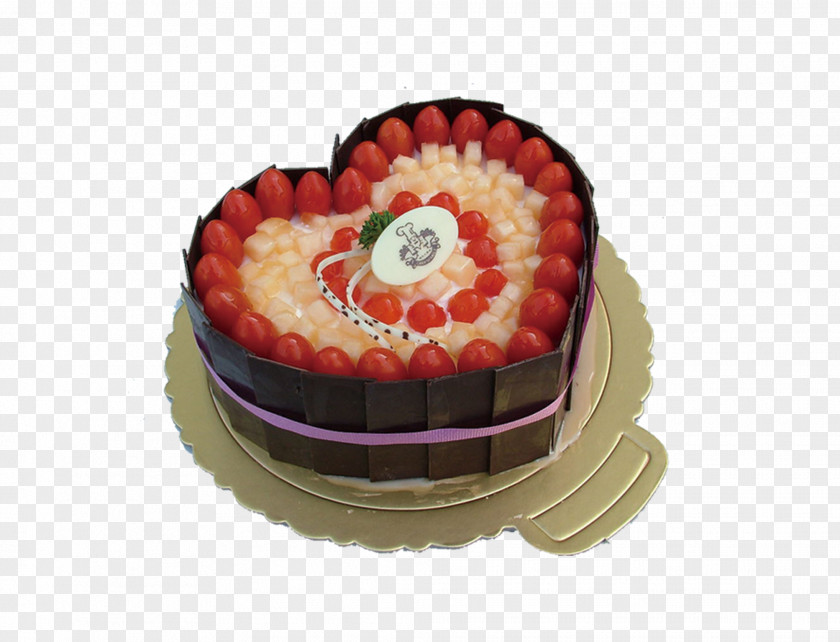 Love Cake Birthday Shortcake Chocolate Cream Milk PNG