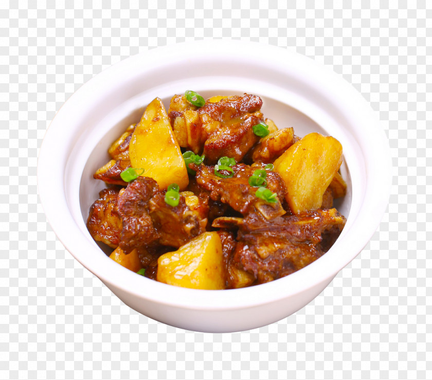 Potatoes, Roast Pork Ribs Red Braised Belly Sichuan Cuisine Recipe Potato PNG
