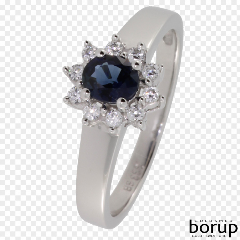 Sapphire Wedding Ring Diamond PNG